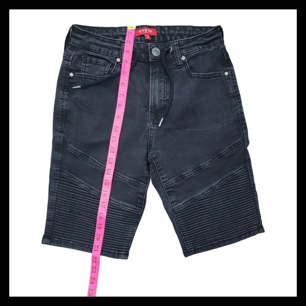 (M) Guess Moto Shorts (Men) - Picture 6 of 9